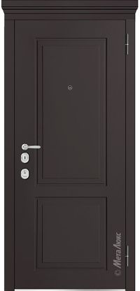 Стальная дверь МетаЛюкс «М1012/1 E» вид снаружи