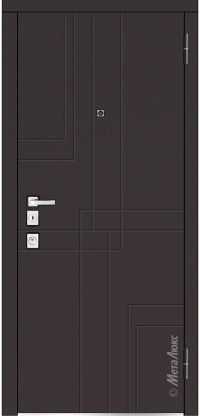 Стальная дверь МетаЛюкс «М1102/1» вид снаружи