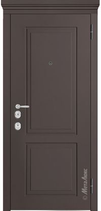 Стальная дверь МетаЛюкс «М1012/10 E» вид снаружи