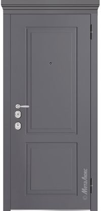 Стальная дверь МетаЛюкс «М1012/5 E» вид снаружи