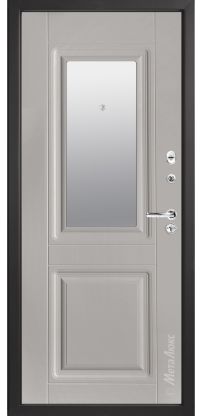 Стальная дверь МетаЛюкс «М34/10 Z» вид изнутри