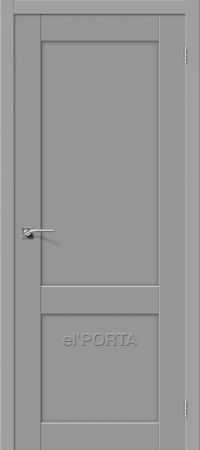 межкомнатная дверь el'Porta «Порта-1» (Без стекла, Серый)